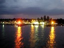 Konstanzer Hafen am Abend